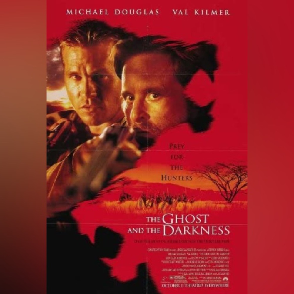 The Ghost and the Darkness original movie poster